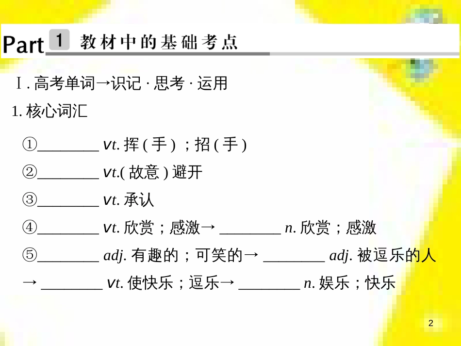 高考政治一轮总复习 第三部分 文化生活 第4单元 发展中国特色社会主义文化 第九课 建设社会主义文化强国限时规范特训课件 (1013)_第2页