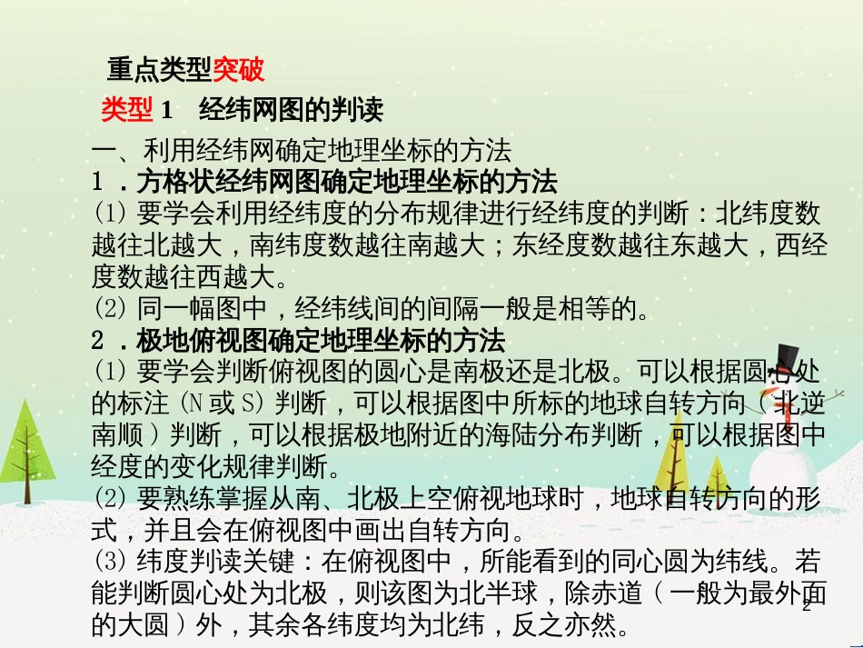 中考地理 第二部分 专题复习 高分保障 专题1 地理图表的判读与运用课件 (1)_第2页