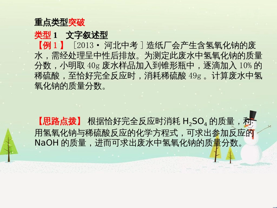 中考化学总复习 第二部分 专题复习 高分保障 专题1 坐标曲线及维恩图类试题课件 新人教版 (26)_第2页