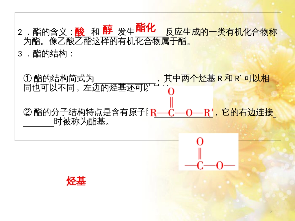 高中化学 饮食中的有机化合物（第3课时）课件1 鲁科版_第2页