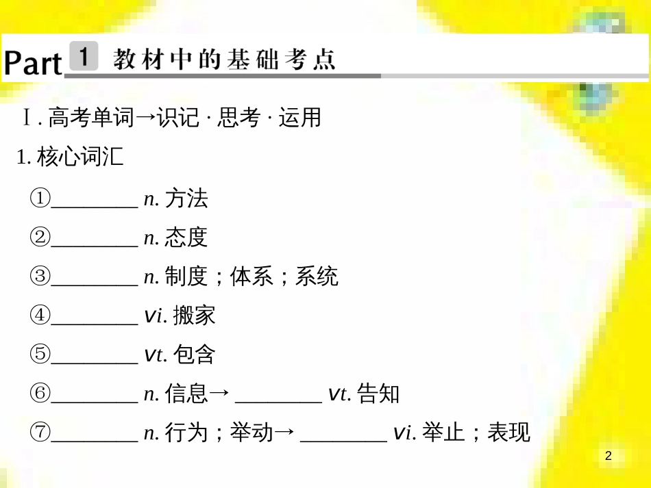 高考政治一轮总复习 第三部分 文化生活 第4单元 发展中国特色社会主义文化 第九课 建设社会主义文化强国限时规范特训课件 (1010)_第2页