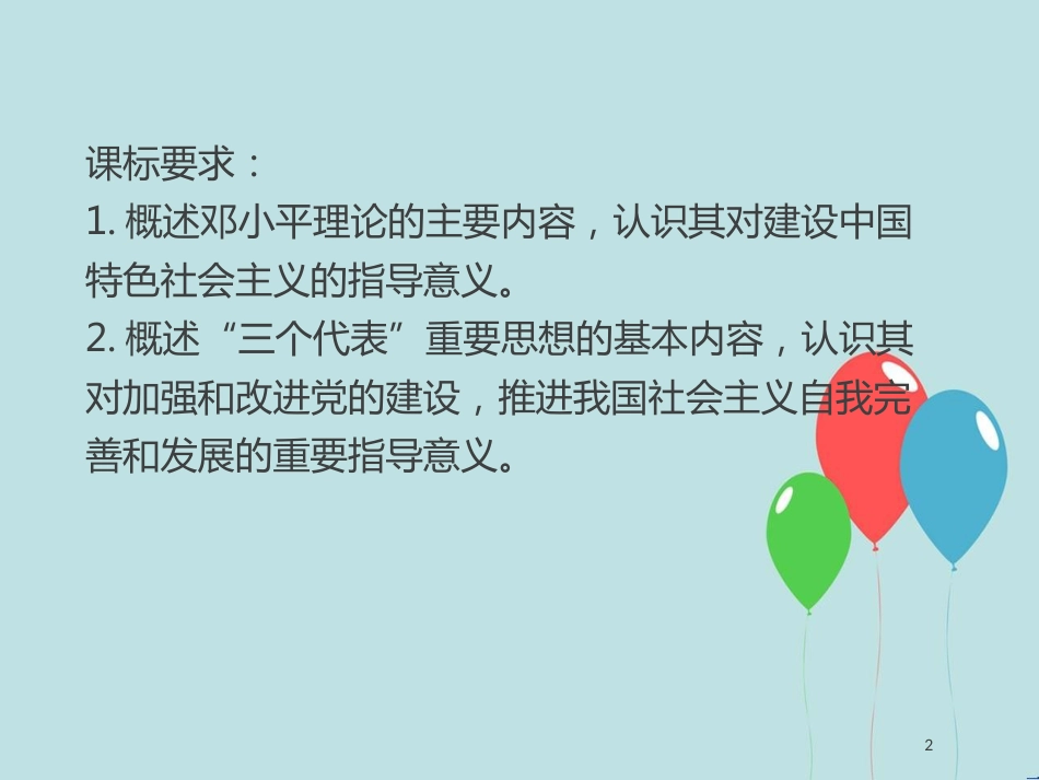 高中历史 第六单元 20世纪以来中国重大思想理论成果 第18课 新时期的理论探索课件2 新人教版必修3_第2页