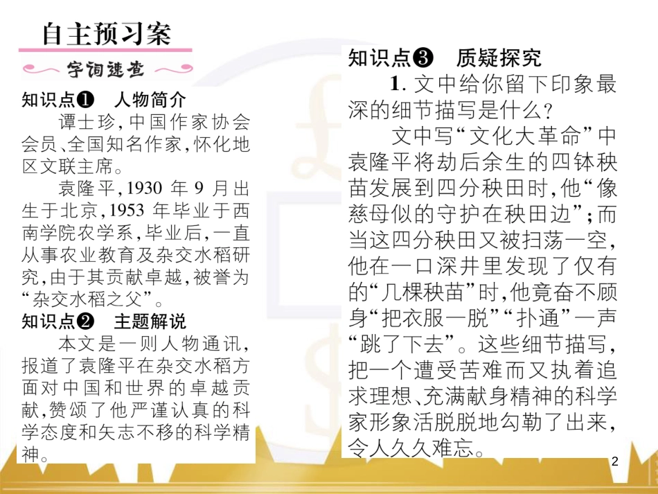 九年级英语上册 Module 11 Photos基础梳理课件 （新版）外研版 (1077)_第2页