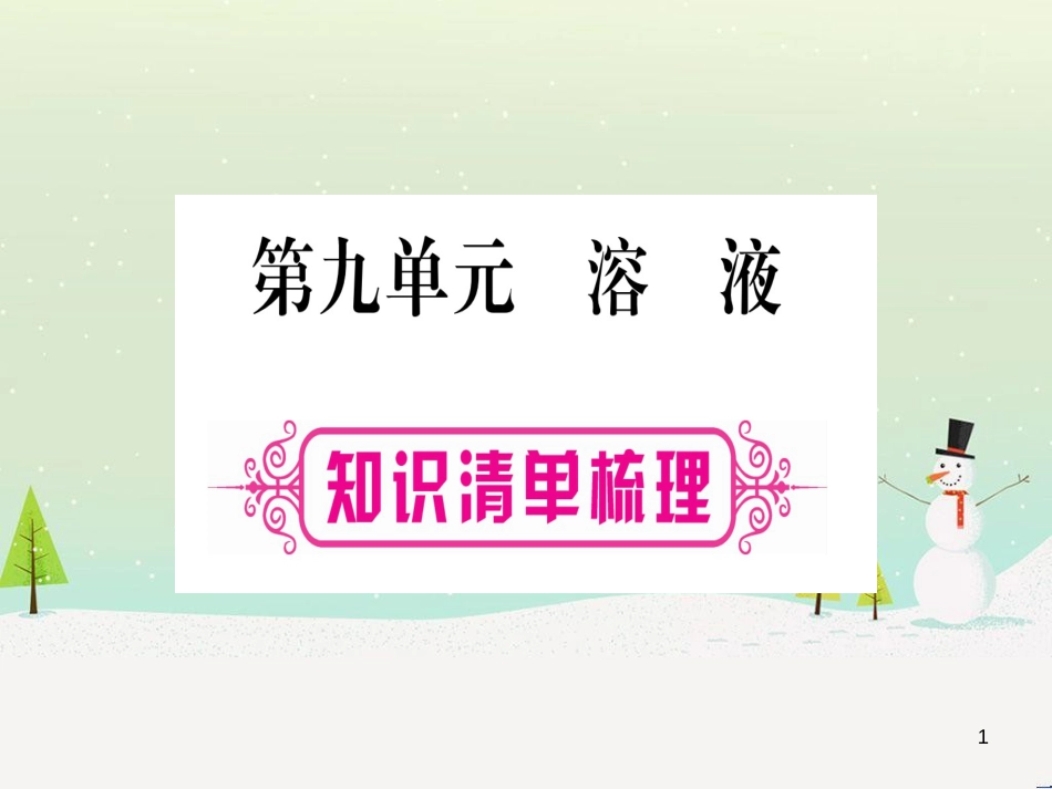 中考化学总复习 第1部分 教材系统复习 九上 第1单元 走进化学世界 第1课时 物质的变化和性质（精讲）课件 (80)_第1页