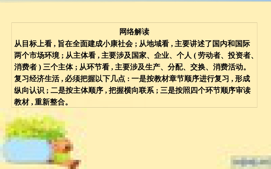 高考政治一轮复习 第一单元 文化与生活单元优化总结课件 新人教版必修3 (710)_第3页