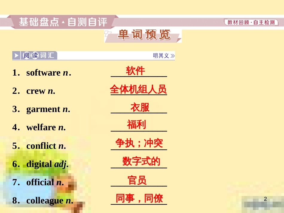 高考政治一轮复习 第一单元 文化与生活单元优化总结课件 新人教版必修3 (519)_第2页