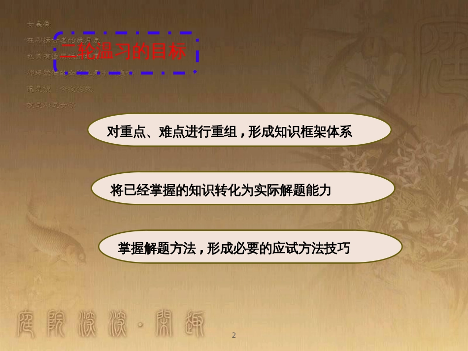 高考地理二轮复习 一模试卷分析课件 (15)_第2页