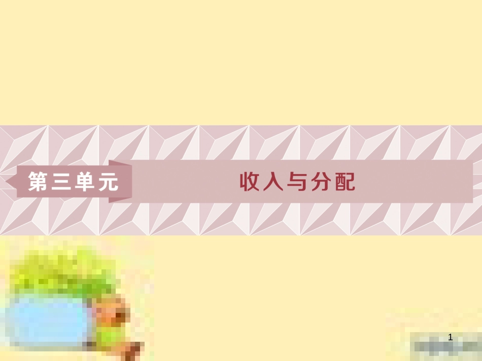 高考政治一轮复习 第一单元 文化与生活单元优化总结课件 新人教版必修3 (734)_第1页