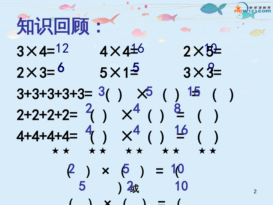 二年级数学上册 3.4 乘加、乘减课件3 苏教版_第2页