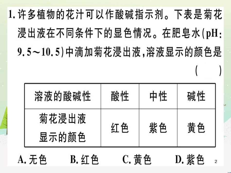 九年级化学下册 第八单元 金属和金属材料 化学方程式梳理习题课件 新人教版 (31)_第2页