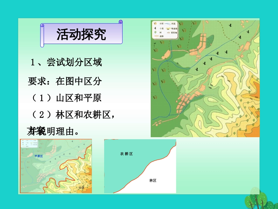 七年级地理下册 第六章 第一节 我国四大地理区域的划分 活动探究课件 中图版[共1页]_第1页