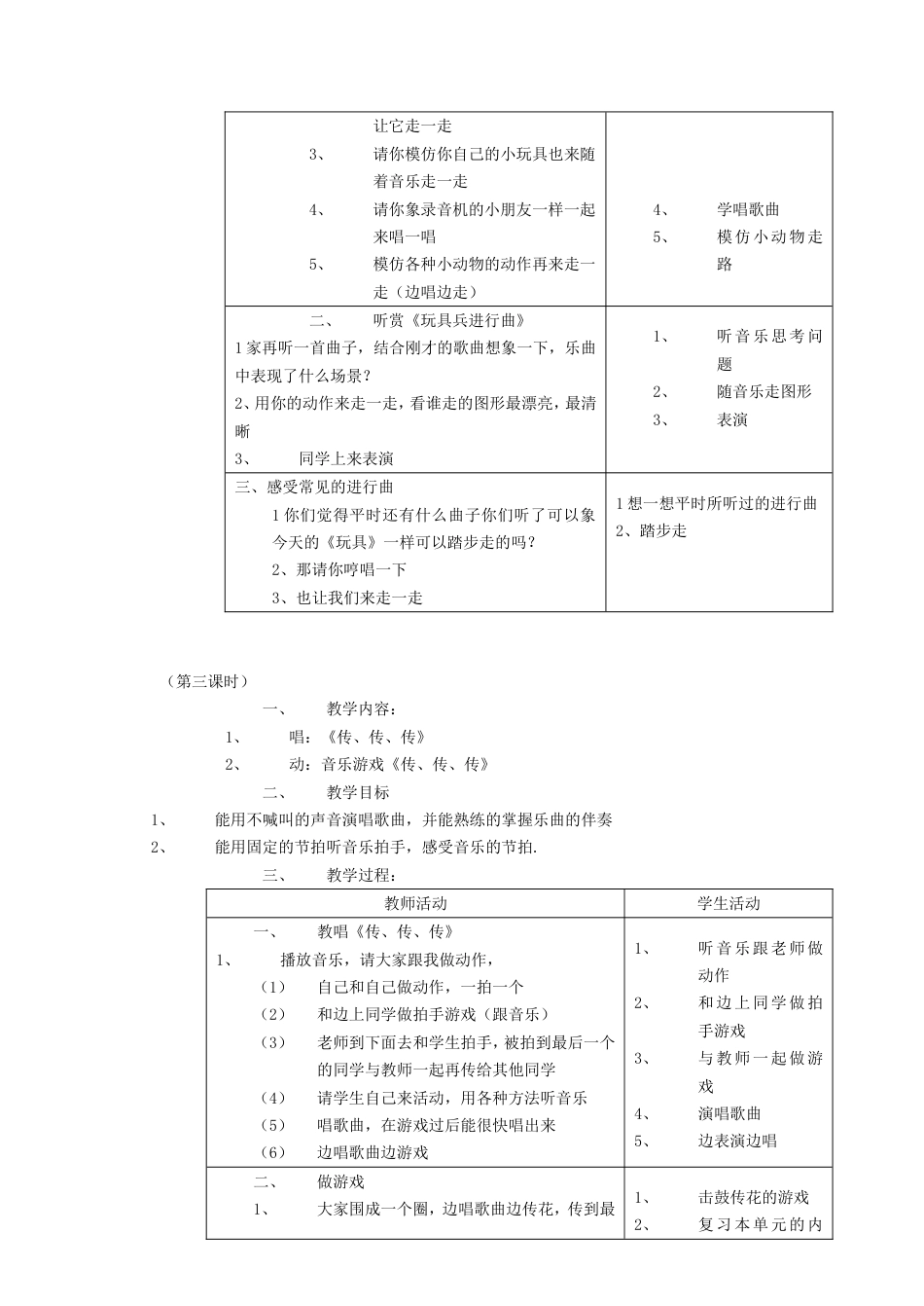 小学音乐第01册教案苏教版_第3页