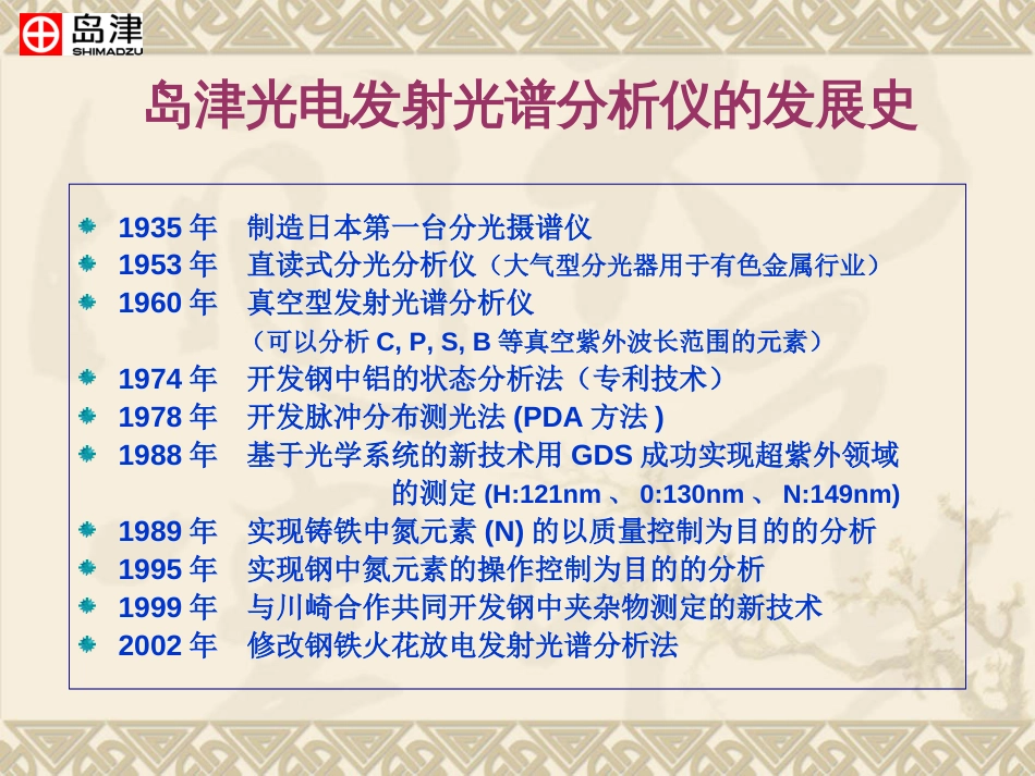 岛津光电发射光谱分析仪[共26页]_第3页
