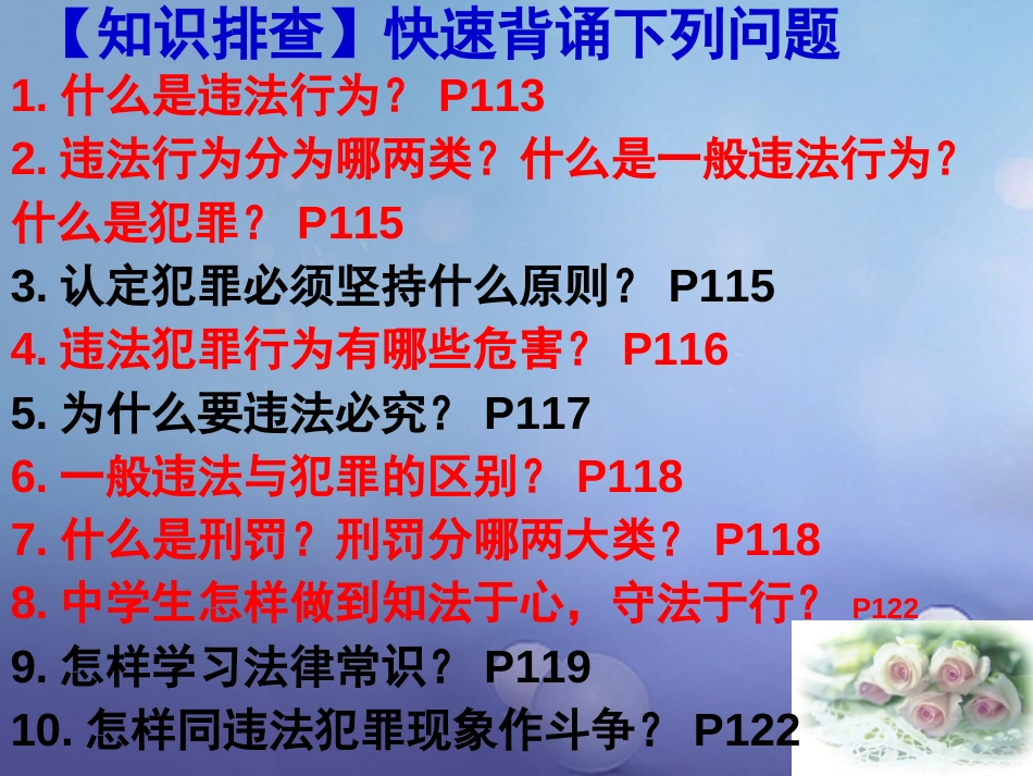 七年级道德与法治上册 第五单元 走近法律 与法同行 第十课 维护法律尊严复习课件 鲁人版六三制_第3页