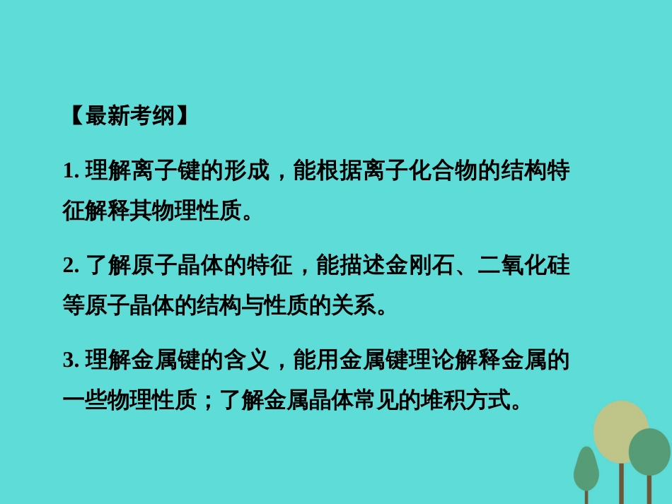 年高考化学一轮复习 第12章 物质结构与性质 第3讲 晶体结构与性质课件_第2页