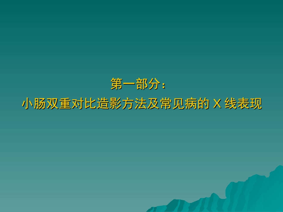 小肠双重对比造影对小肠病变的诊断王爱英_第2页