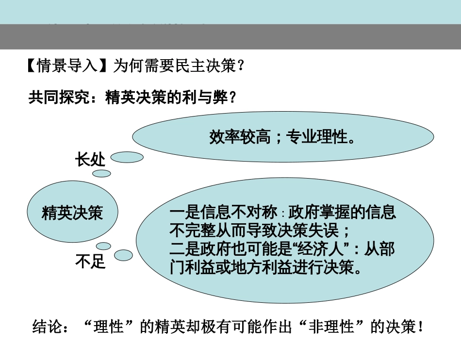 政治：1.2.2《民主决策：作出最佳选择》23课件（新人教版必修2）[共25页]_第3页