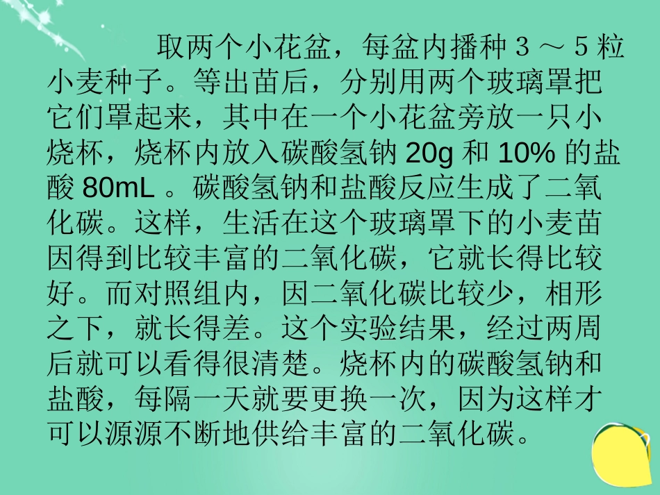 七年级生物下册 第三单元 第六章 第五节 光合作用和呼吸作用原理的应用 二氧化碳肥料课件（新版）苏教版[共2页]_第2页