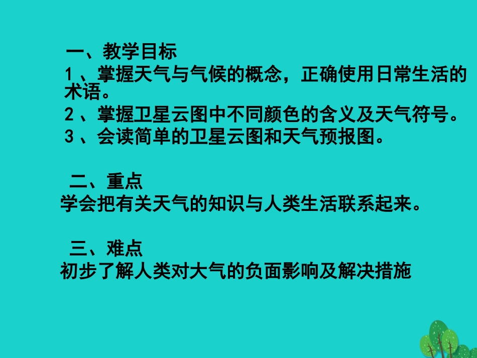 七年级地理上册 第三章 第三节 天气与气候（第1课时）课件 中图版_第2页