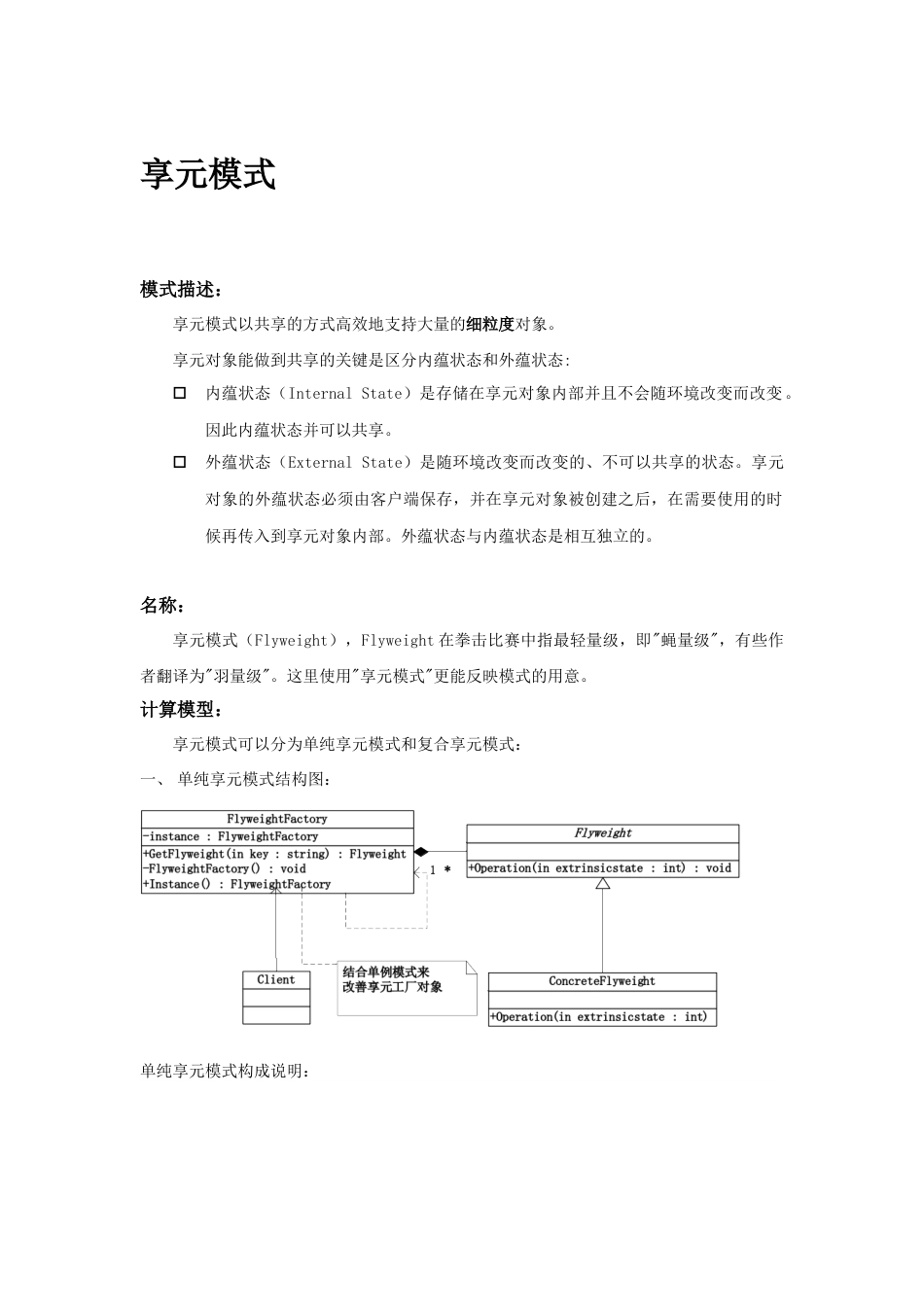 享元模式FlyWeight详解_第1页