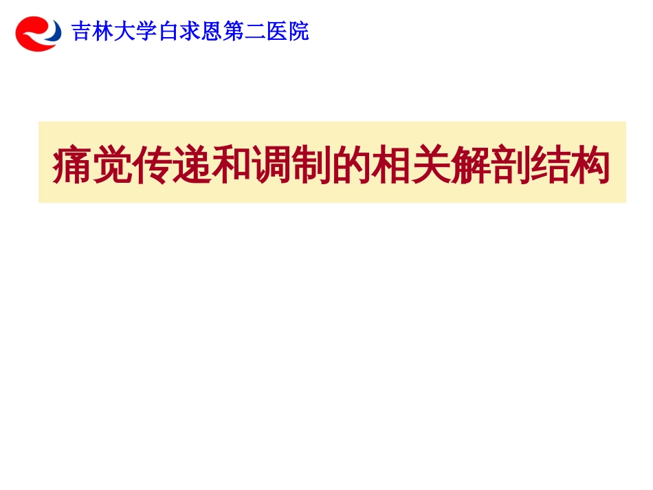 P物质阿片肽在痛觉调制中的作用及药物对其影响_第2页