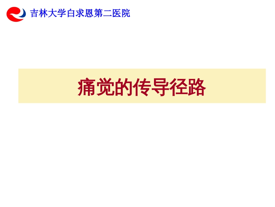 P物质阿片肽在痛觉调制中的作用及药物对其影响_第3页