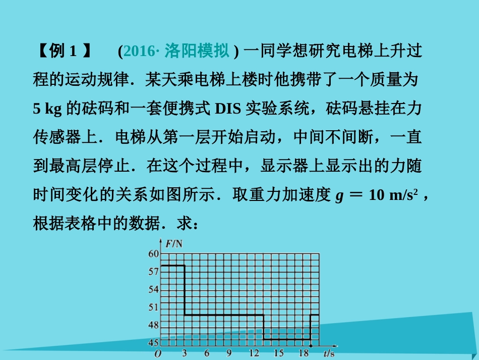 年高考物理一轮复习 第3章 力和运动 第3课时 牛顿运动定律的综合应用课件_第3页