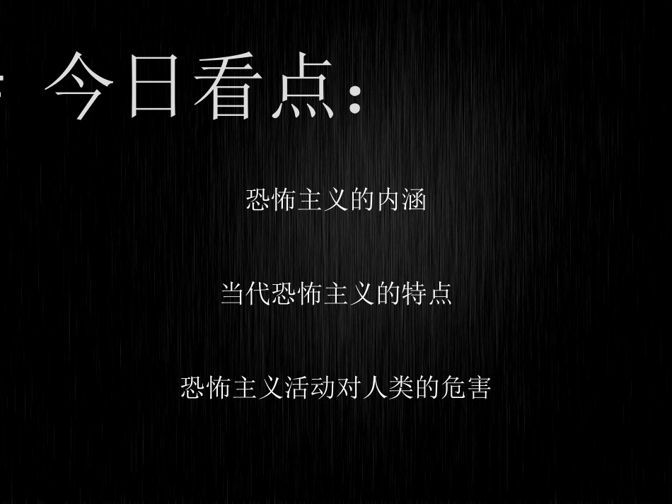 形势与政策恐怖主义[共29页]_第3页