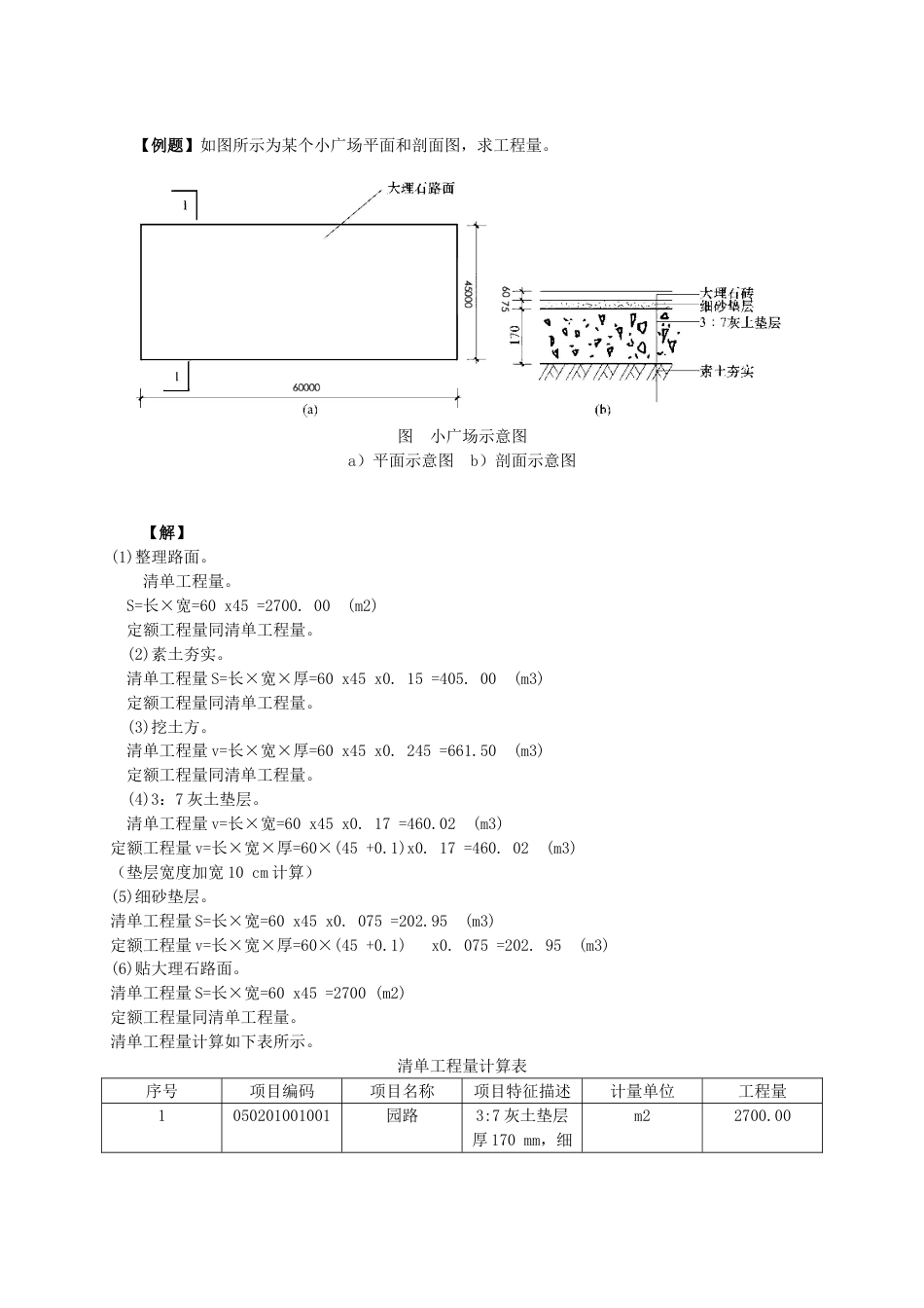 园路桥工程050201造价计算题_第2页