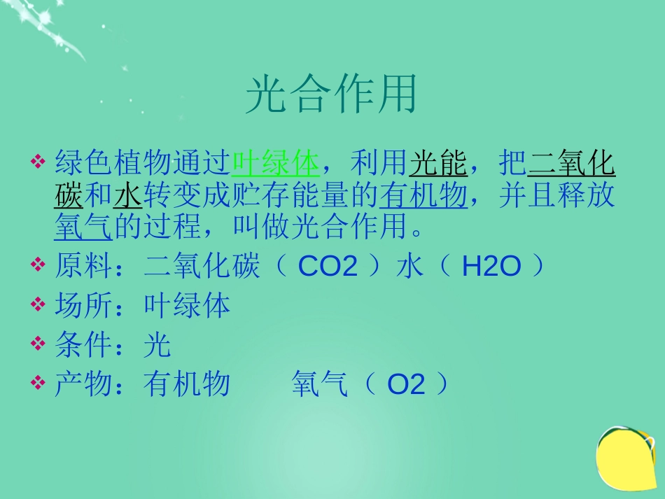 七年级生物上册 第三单元 第六章 第一节 植物光合作用的发现课件（1）（新版）苏教版_第3页