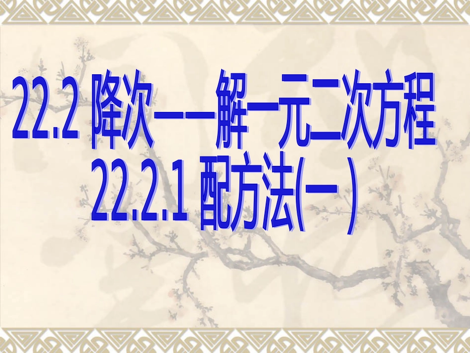 (直接开平方法)[共28页]_第1页