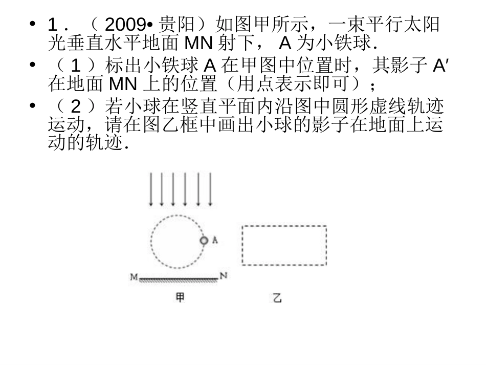 光学作图题专题训练[共19页]_第2页