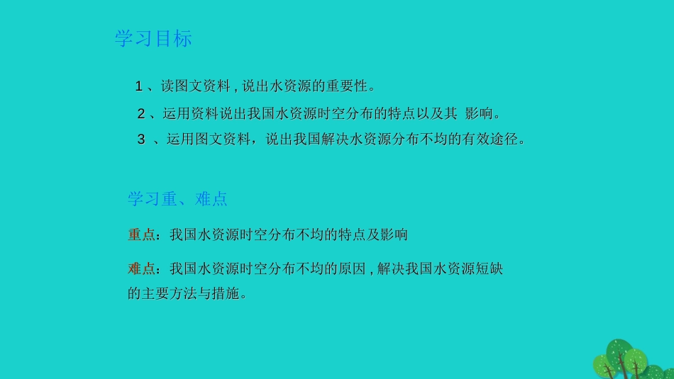 八年级地理上册 第三章 第三节 中国的水资源教学课件 （新版）湘教版_第2页