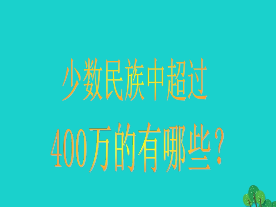 七年级地理上册 第二章 第三节 多民族的国家课件3 中图版_第3页