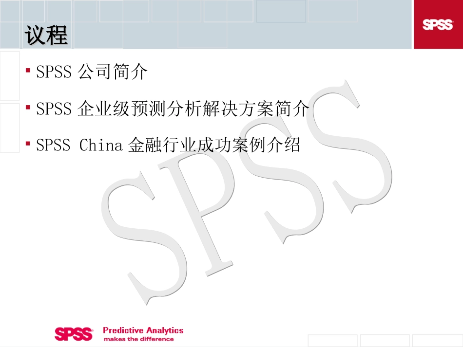 SPSS企业级预测分析金融解决方案[共46页]_第2页