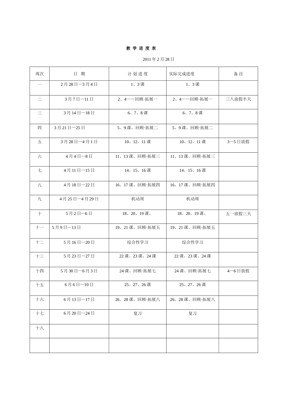 人教版小学五年级语文下册全册教案[共92页]_第1页