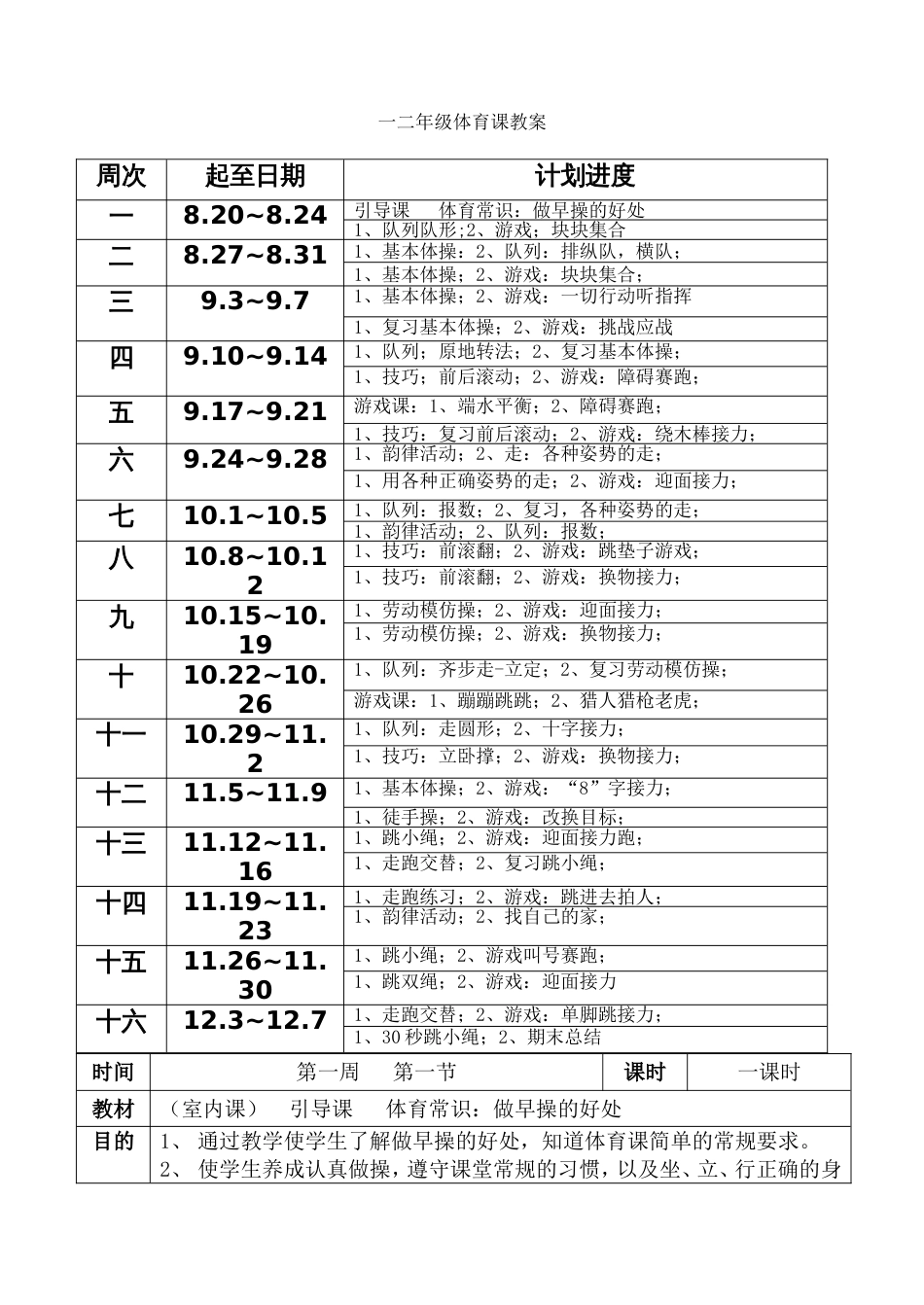 小学体育01020304册教案_第3页
