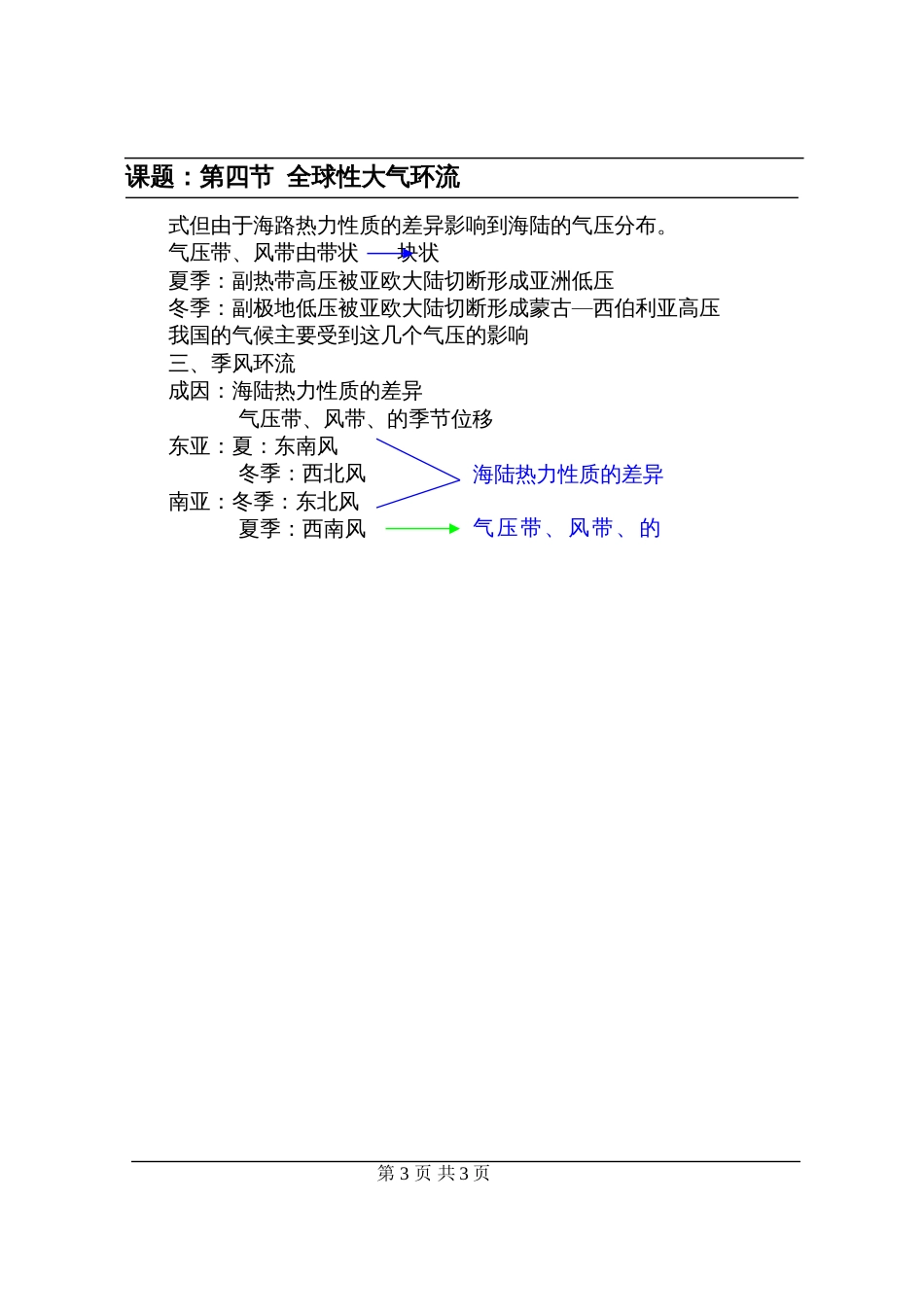 全球性的大气环流[共3页]_第3页