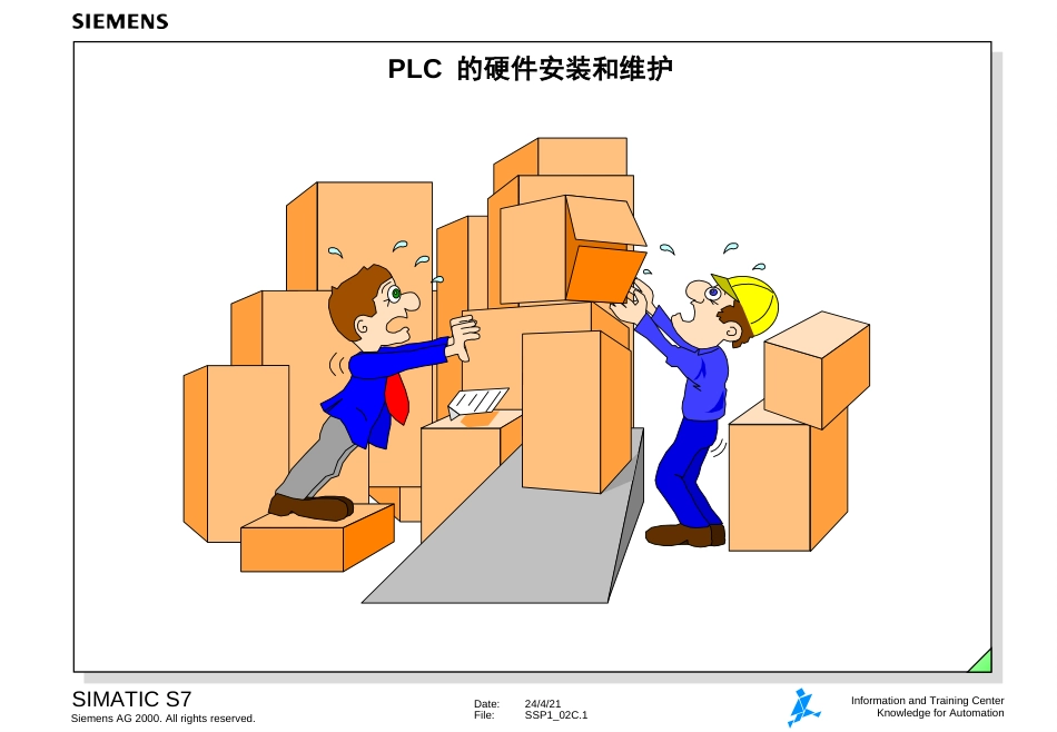 PLC硬件安装维护_第1页