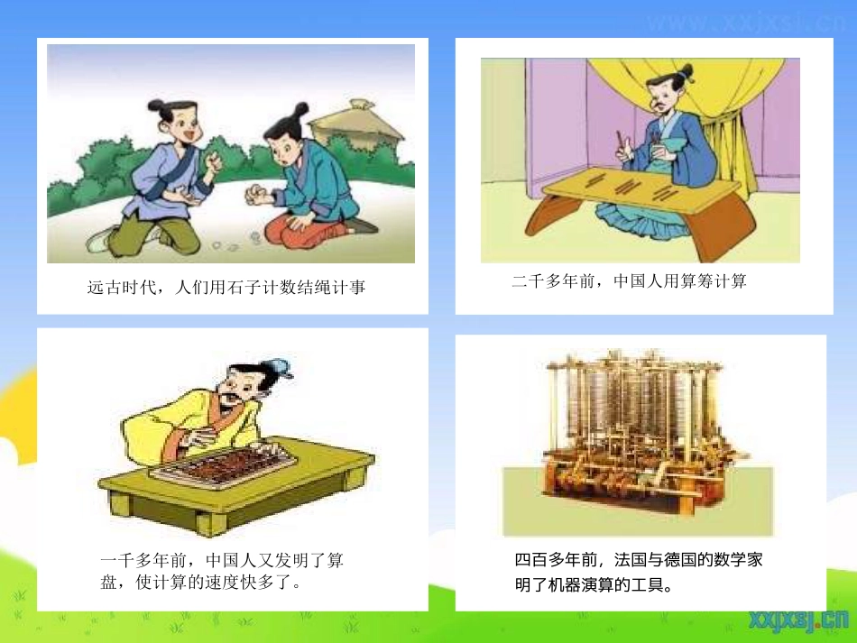 人教版《计算工具的认识》《用计算器计算》[共13页]_第2页
