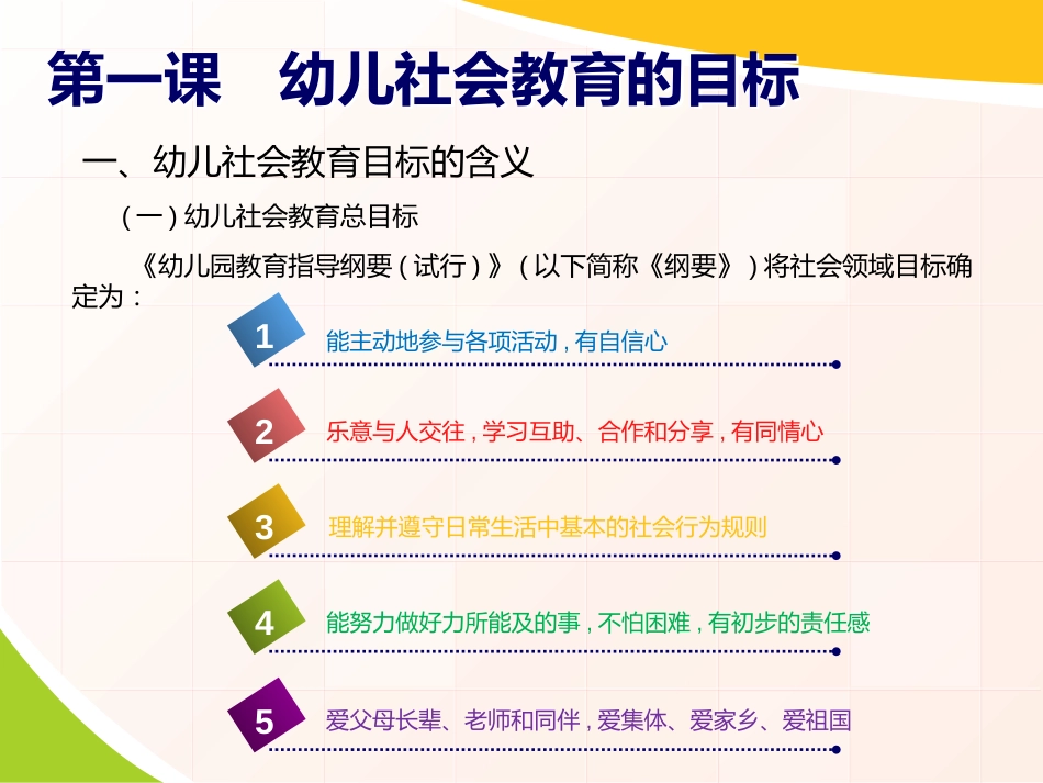 幼儿社会教育的目标与内容[共14页]_第2页