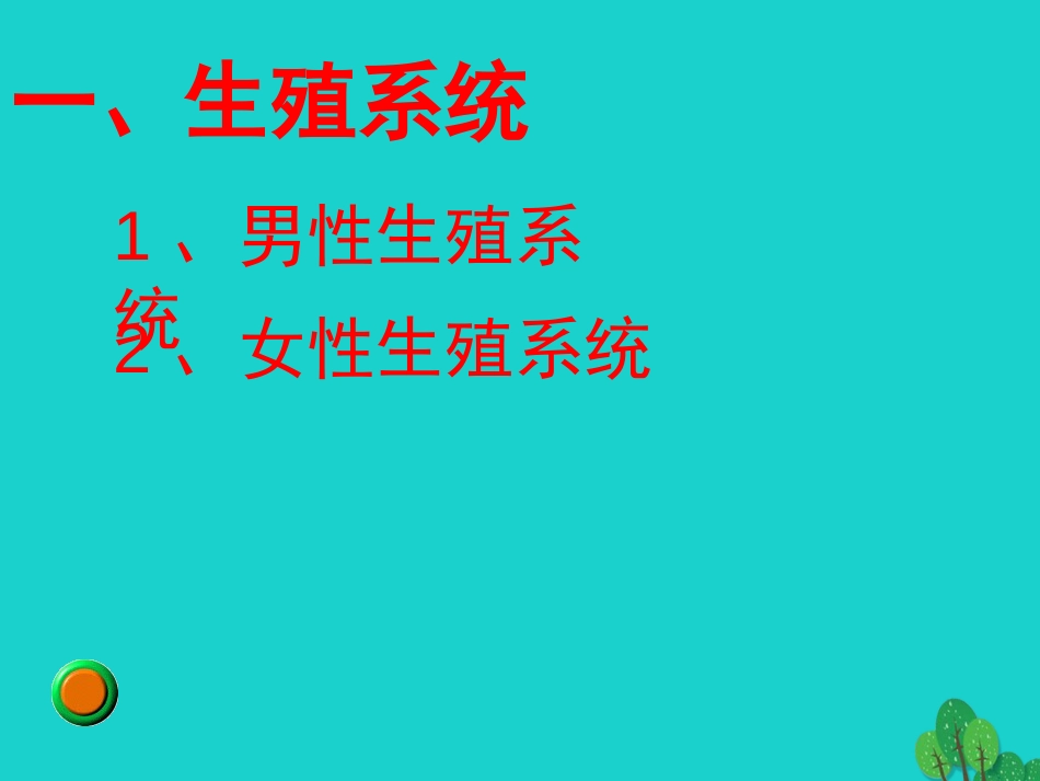 七年级生物下册 第四单元 第一章 第二节 人的生殖课件（2）（新版）新人教版_第2页