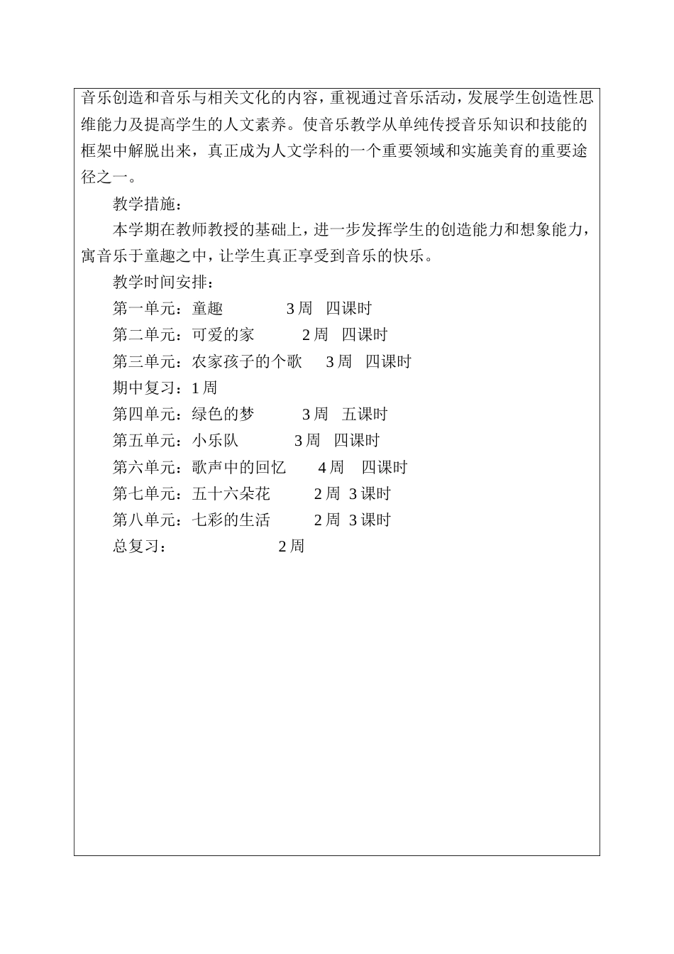 人教版三年级下册音乐教案全册[共57页]_第2页