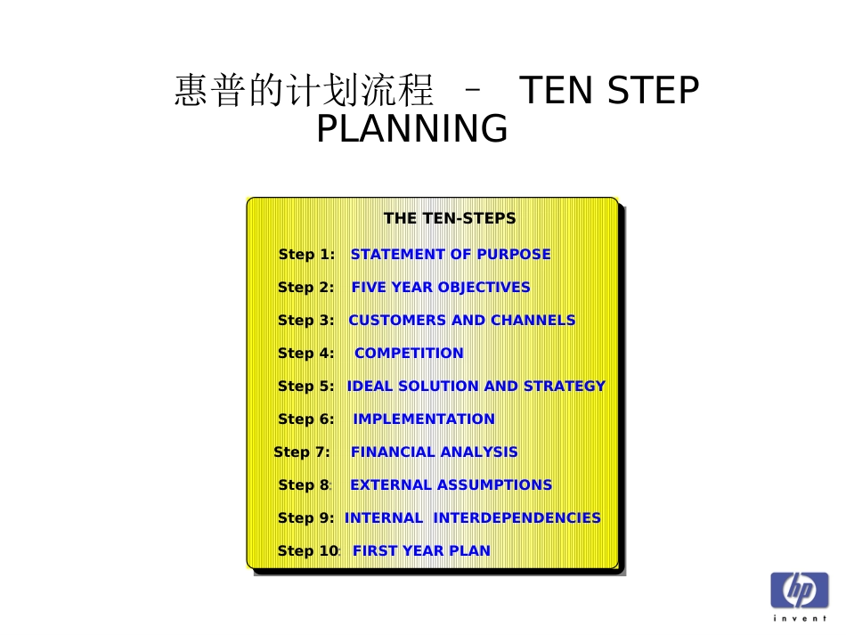 惠普战略规划与评审[共14页]_第3页