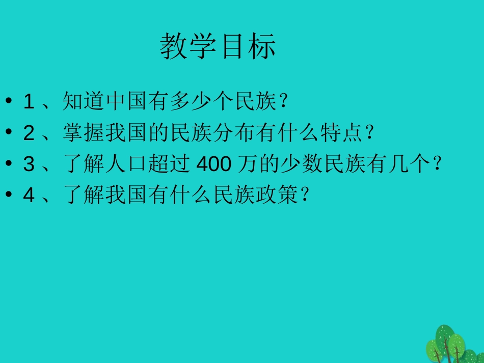 七年级地理上册 第二章 第三节 多民族的国家课件4 中图版_第3页