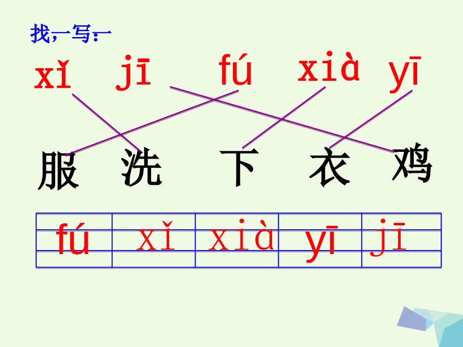 一年级语文上册 z c s课件1 鲁教版[共21页]_第3页