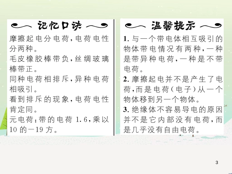 rerAAA2016年秋九年级物理上册 第13章 探究简单电路 第1节 从闪电谈起课件 粤教沪版_第3页