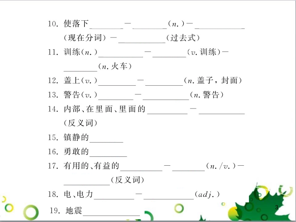 八年级英语上册 Module 12 Help主题写作课件 （新版）外研版 (659)_第3页