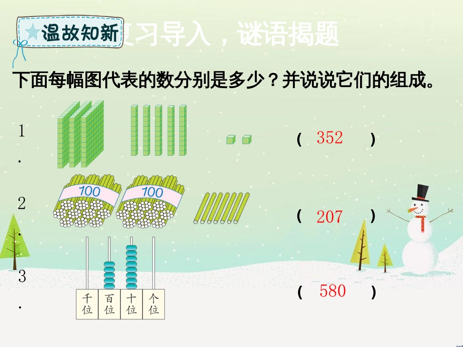 二年级数学下册 第7章 万以内数的认识 3 认识算盘，用算盘表示数课件 新人教版_第2页