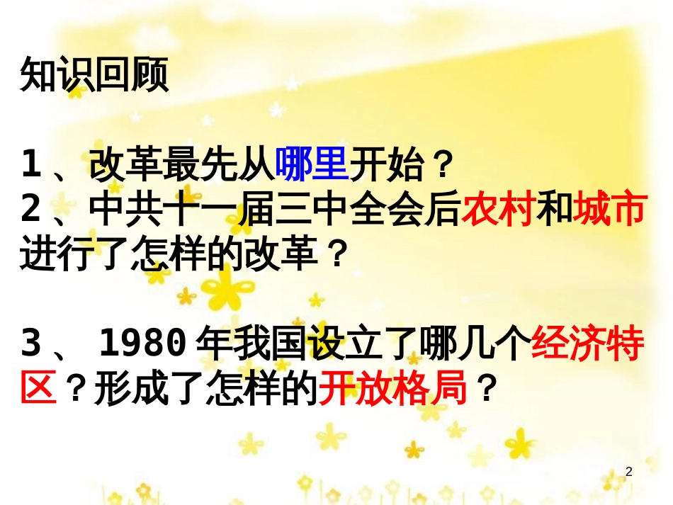 八年级历史下册 第三单元 第10课 建设由中国特色的社会主义课件 新人教版_第2页